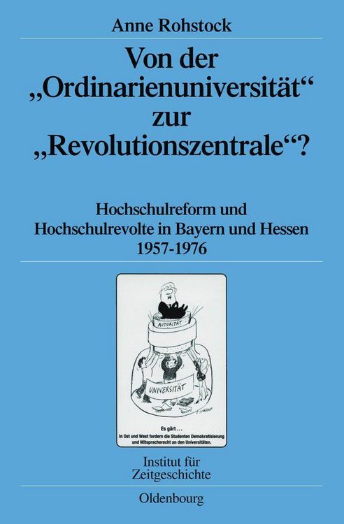 Produktbild: Von der "Ordinarienuniversit&auml;t" zur "Revolutionszentrale"?