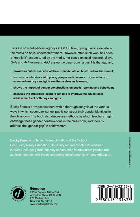 Produktbild: Boys, Girls and Achievement