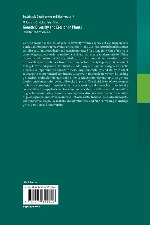 Produktbild: Genetic Diversity and Erosion in Plants