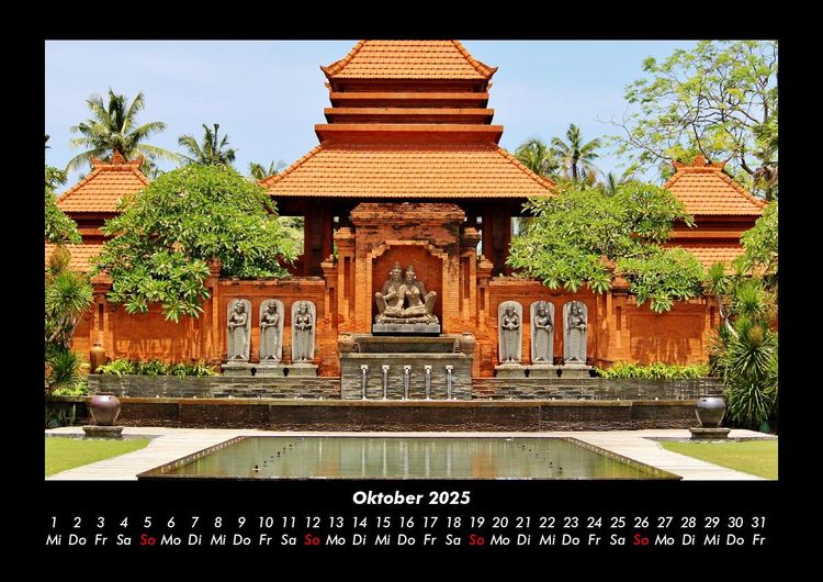 Produktbild: Indonesien 2025 Fotokalender DIN A3