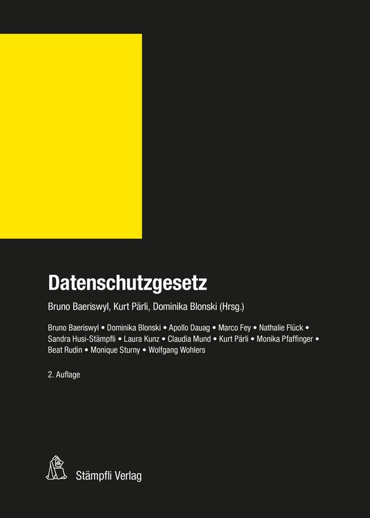 Produktbild: Datenschutzgesetz (DSG)