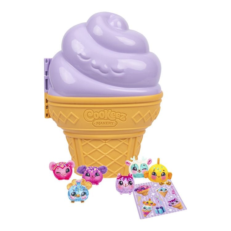 Produktbild: Moose Toys 300318 - Cookeez Makery, Yum Yumz Collectors Case Multi-Pack S2, enth&auml;lt 6 exklusive Pl&uuml;schtiere