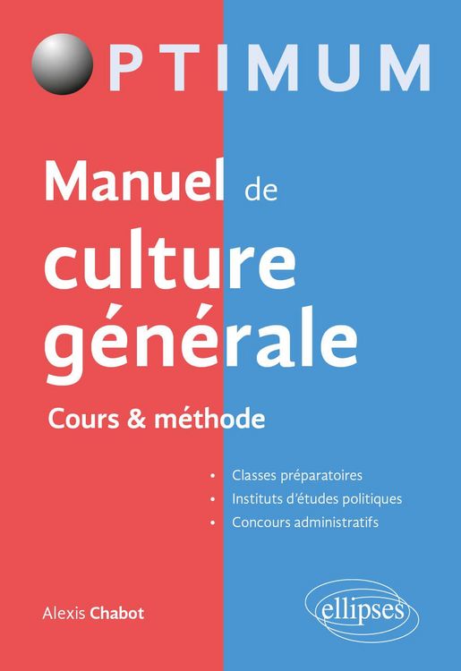 Produktbild: Manuel de culture g&eacute;n&eacute;rale - Cours & m&eacute;thode