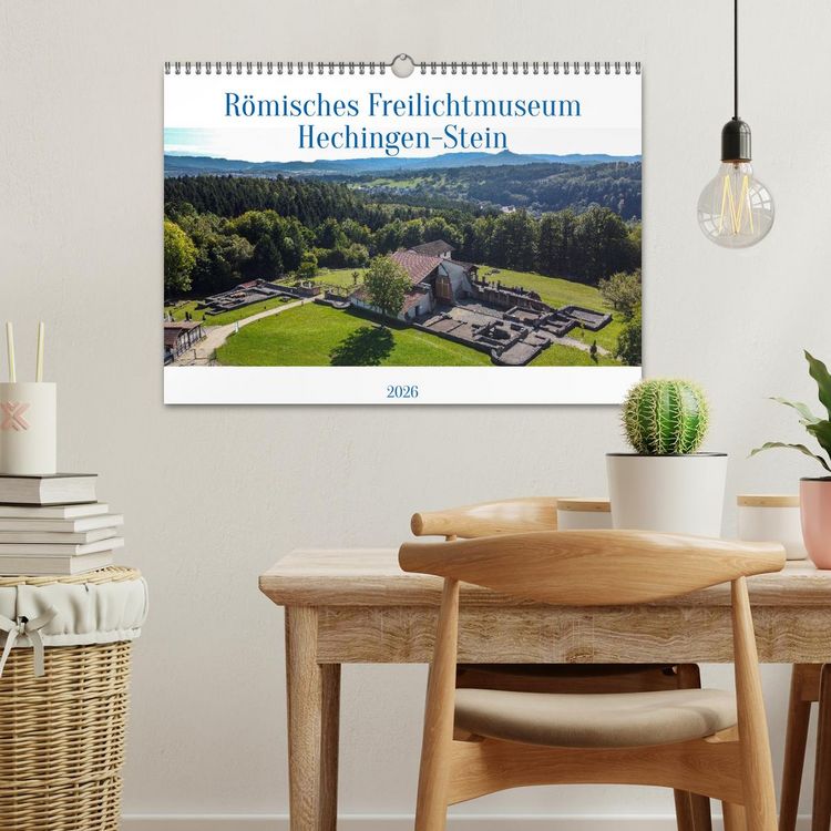 Produktbild: R&ouml;misches Freilichtmuseum Hechingen-Stein 2026 (Wandkalender 2026 DIN A3 quer), CALVENDO Monatskalender