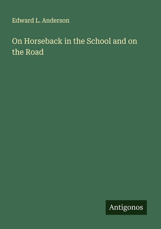 Produktbild: On Horseback in the School and on the Road