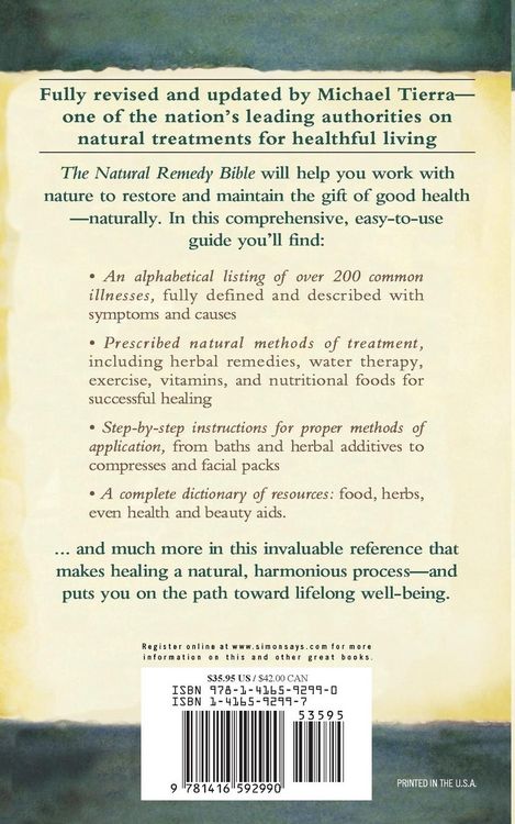 Produktbild: Natural Remedy Bible