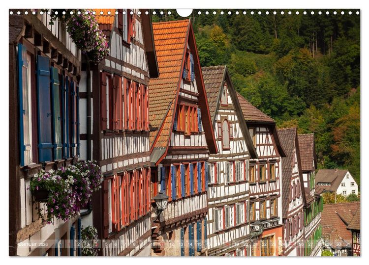 Produktbild: Schwarzwald (Wandkalender 2026 DIN A3 quer), CALVENDO Monatskalender