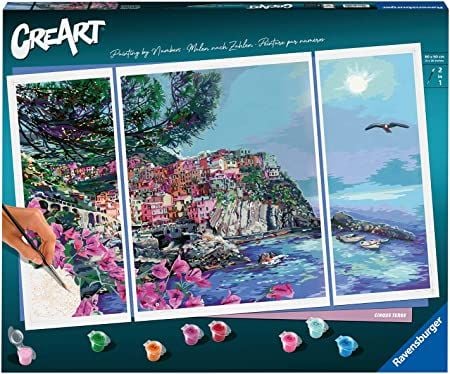 Produktbild: CreArt Premium Triptychon - Cinque Terre