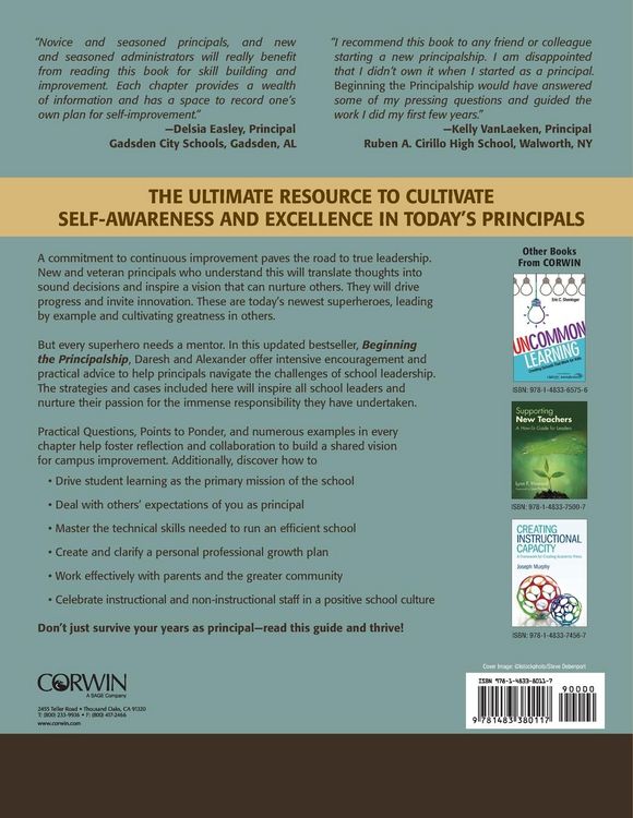 Produktbild: Beginning the Principalship