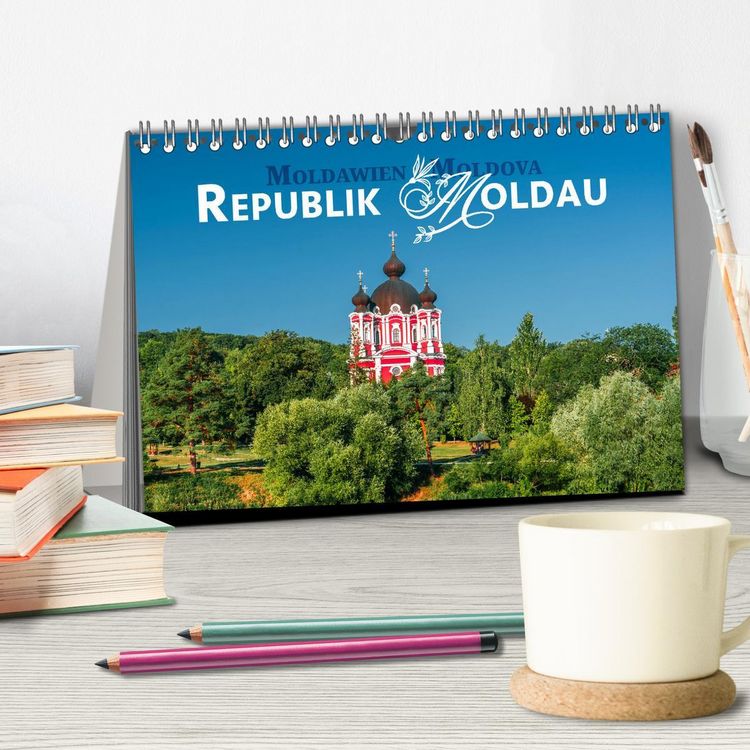 Produktbild: Republik Moldawien - Das s&uuml;dosteurop&auml;ische Kleinod (Tischkalender 2026 DIN A5 quer), CALVENDO Monatskalender
