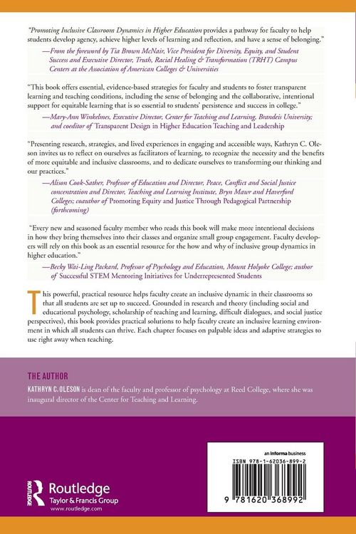 Produktbild: Promoting Inclusive Classroom Dynamics in Higher Education
