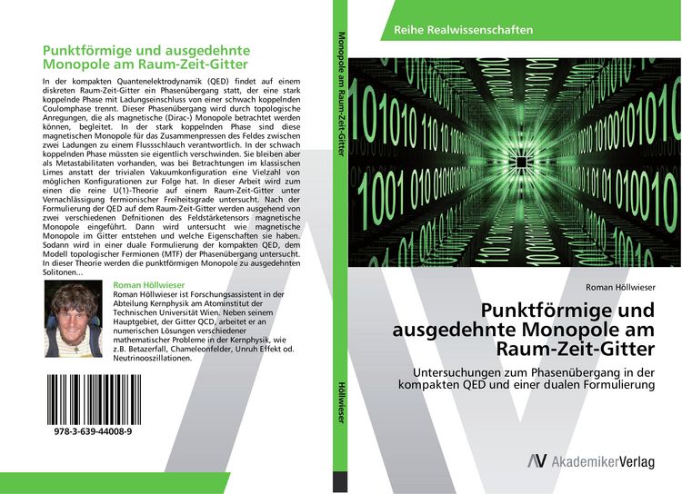 Produktbild: Punktf&ouml;rmige und ausgedehnte Monopole am Raum-Zeit-Gitter