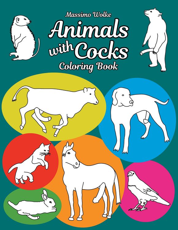 Produktbild: Animals with Cocks - Coloring Book