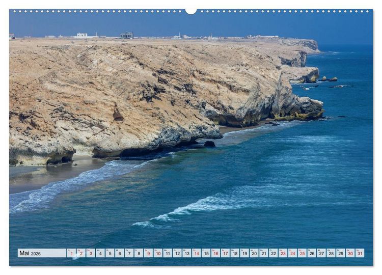 Produktbild: Oman - Eine Fotoreise (hochwertiger Premium Wandkalender 2026 DIN A2 quer), Kunstdruck in Hochglanz