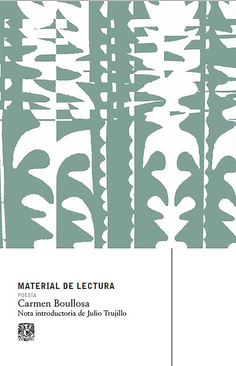 Produktbild: Material de Lectura. Carmen Boullosa