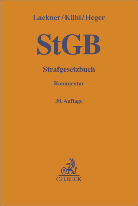 Produktbild: Strafgesetzbuch. StGB