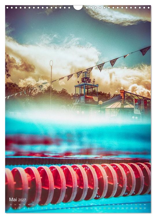 Produktbild: FREI SCHWIMMEN (Wandkalender 2027 DIN A3 hoch), CALVENDO Monatskalender