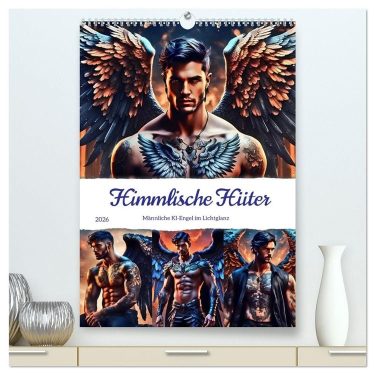 Produktbild: Himmlische H&uuml;ter (hochwertiger Premium Wandkalender 2026 DIN A2 hoch), Kunstdruck in Hochglanz