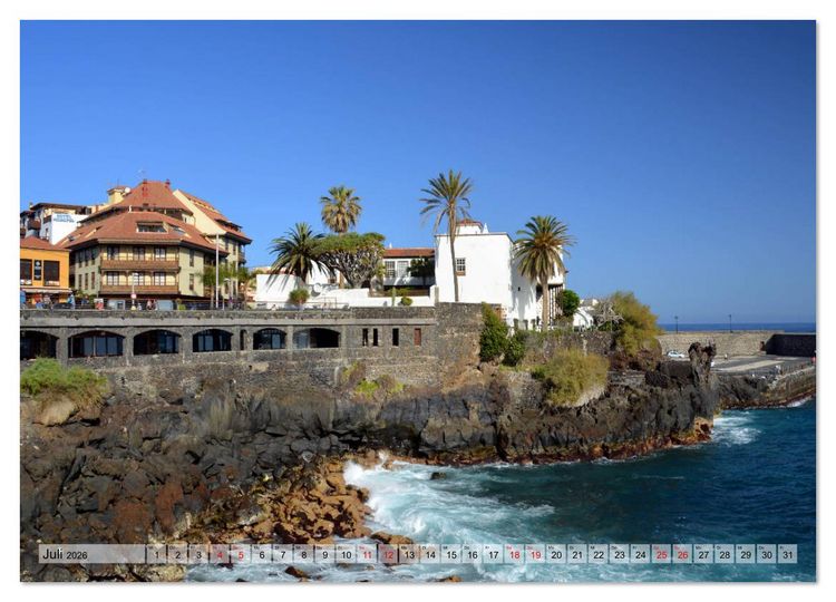 Produktbild: Teneriffa - Insel der Gl&uuml;ckseligen (hochwertiger Premium Wandkalender 2026 DIN A2 quer), Kunstdruck in Hochglanz
