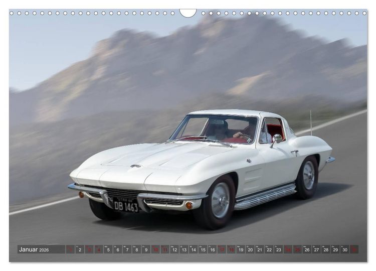 Produktbild: on the road Classic Coup&eacute;s (Wandkalender 2026 DIN A3 quer), CALVENDO Monatskalender