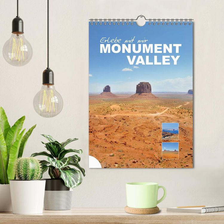 Produktbild: Erlebe mit mir das Monument Valley (Wandkalender 2026 DIN A4 hoch), CALVENDO Monatskalender
