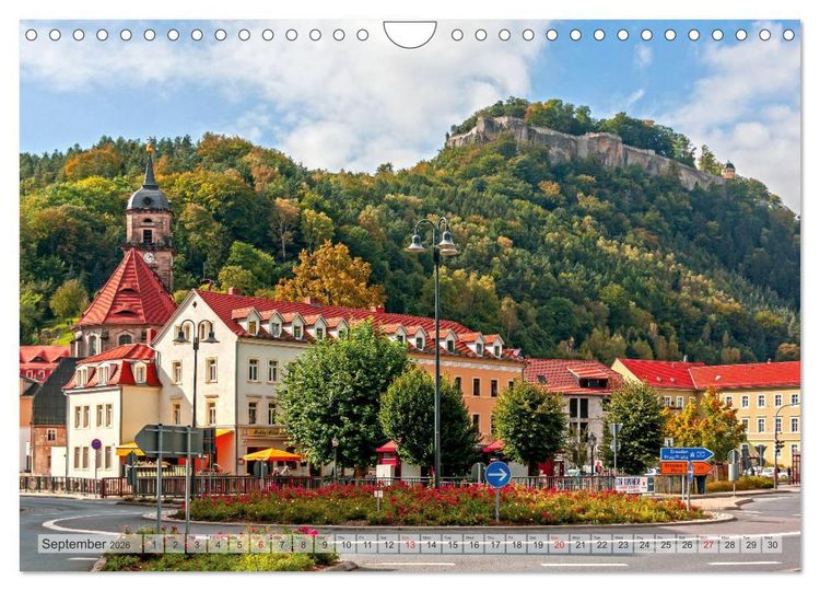 Produktbild: Beautiful Saxony (Wall Calendar 2026 DIN A4 landscape), CALVENDO 12 Month Wall Calendar