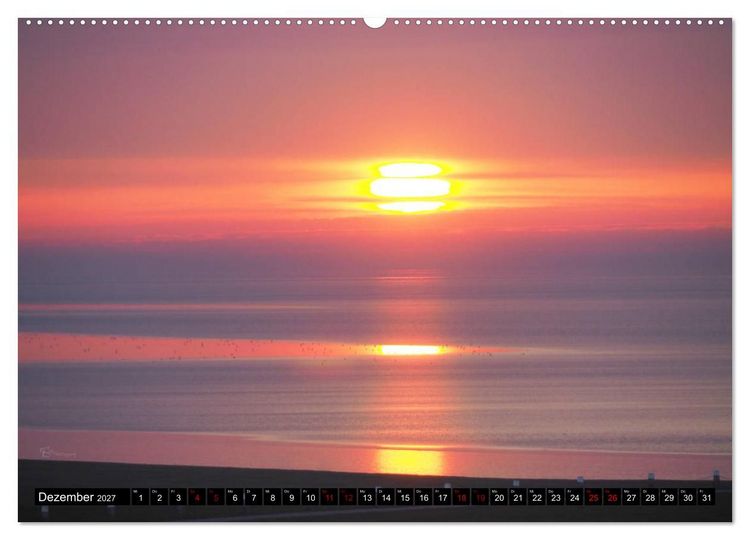 Produktbild: Niedersachsen - Malerische Landschaften (hochwertiger Premium Wandkalender 2027 DIN A2 quer), Kunstdruck in Hochglanz