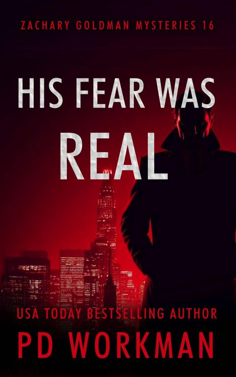 Produktbild: His Fear Was Real (Zachary Goldman Mysteries, #16)
