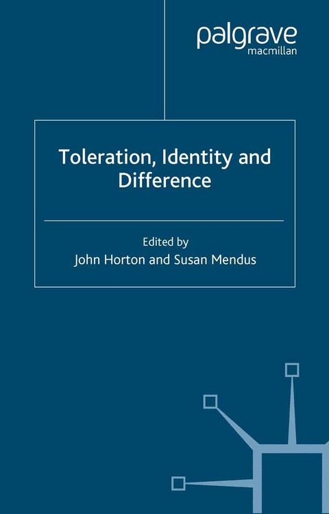 Produktbild: Toleration, Identity and Difference