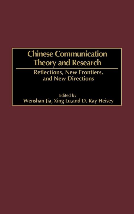 Produktbild: Chinese Communication Theory and Research