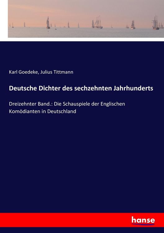 Produktbild: Deutsche Dichter des sechzehnten Jahrhunderts
