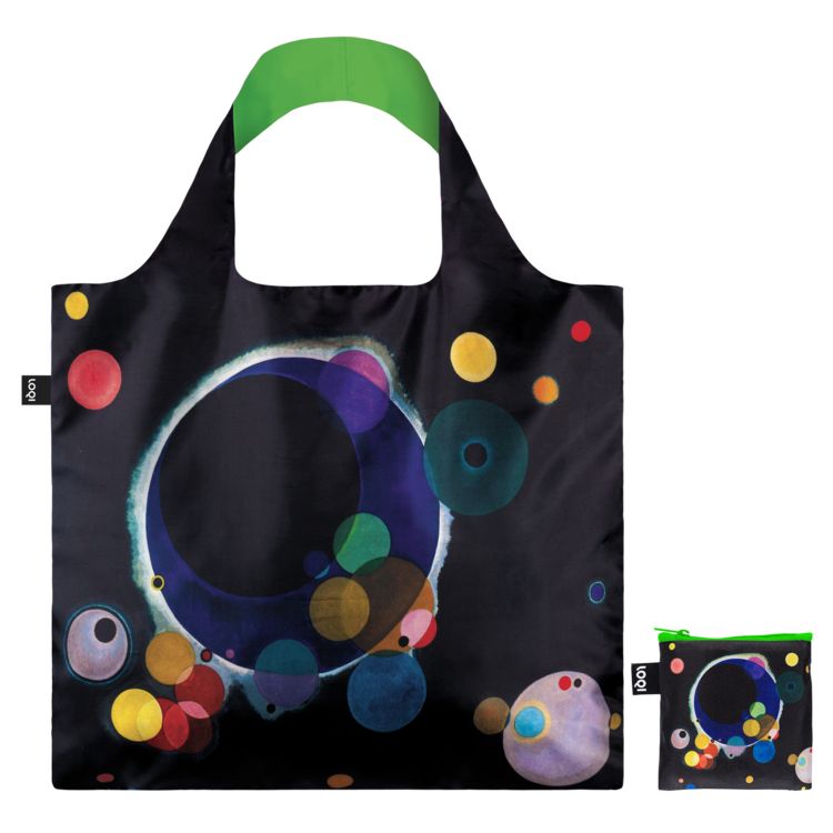 Produktbild: WASSILY KANDINSKY Einige Kreise Recycelte Tasche