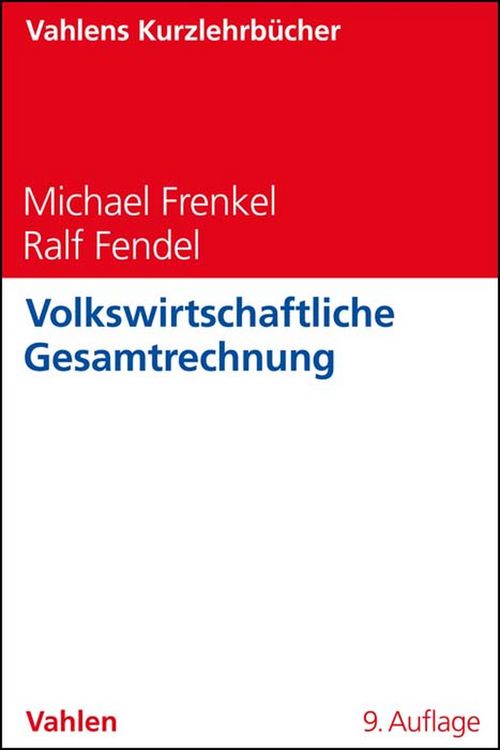 Produktbild: Volkswirtschaftliche Gesamtrechnung