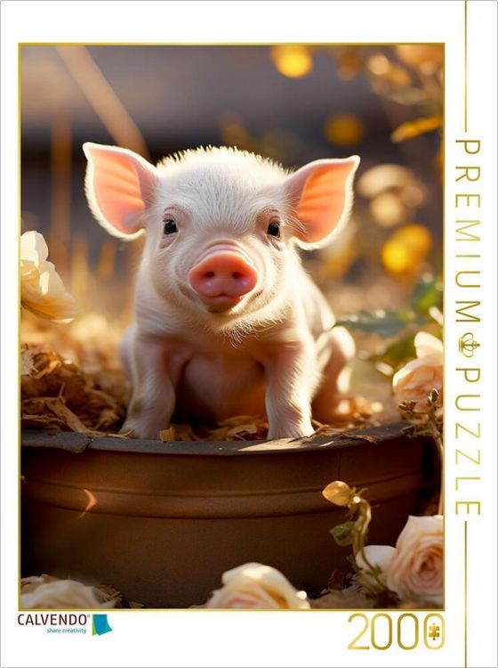 Produktbild: CALVENDO Puzzle Im Trog | 2000 Teile Lege-Gr&ouml;&szlig;e 90x67cm Foto-Puzzle f&uuml;r gl&uuml;ckliche Stunden