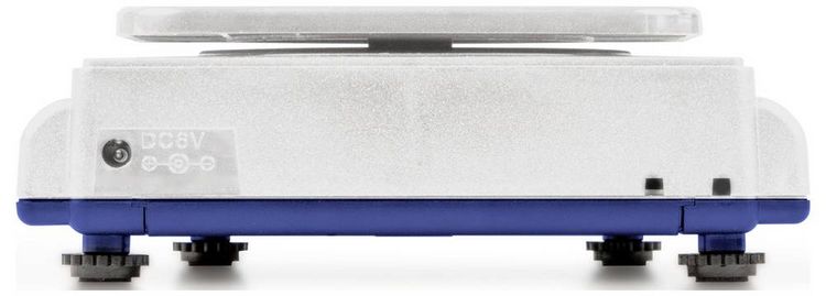 Produktbild: Kern EHA 1000-1 Schulwaage W&auml;gebereich (max.) 1 kg Ablesbarkeit 0.1 g &uuml;ber Steckernetzteil Grauwei&szlig;, Kobaltblau