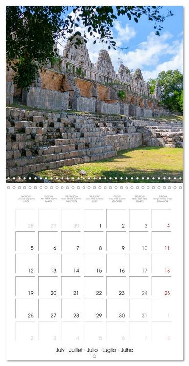 Produktbild: COLOURS OF MEXICO (Wall Calendar 2027 12 &times; 12 Inch) CALVENDO 12 Month Wall Calendar