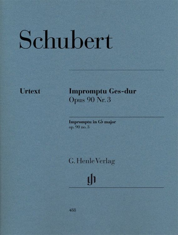 Produktbild: Franz Schubert - Impromptu Ges-dur op. 90 Nr. 3 D 899