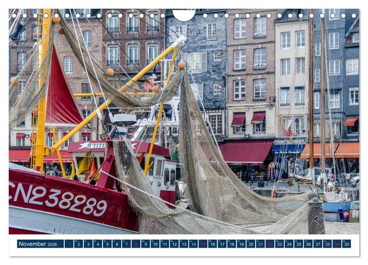 Produktbild: Normandie - raue K&uuml;sten, sanfte H&uuml;gel (Wandkalender 2026 DIN A4 quer), CALVENDO Monatskalender