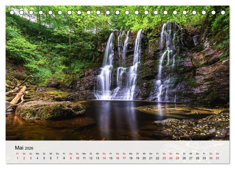 Produktbild: (Nord-)Irland - Das gr&uuml;ne Juwel (Tischkalender 2026 DIN A5 quer), CALVENDO Monatskalender