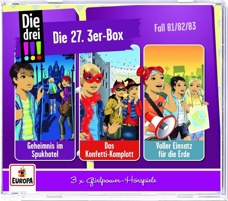 Produktbild: Die drei !!! 3er Box - Folgen 81-83 (3 Audio-CDs)