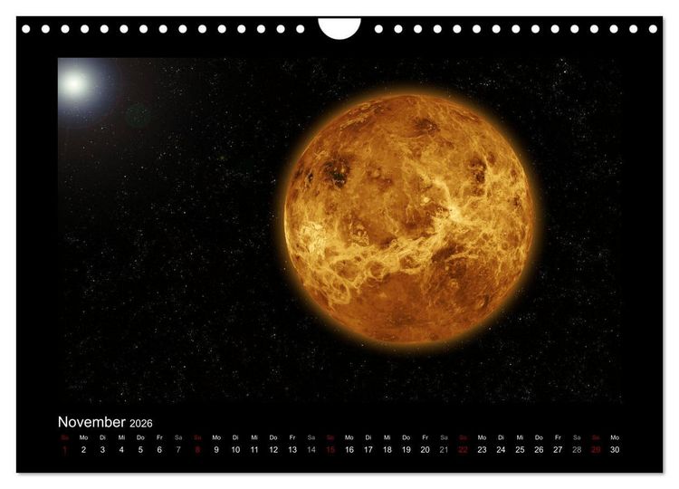 Produktbild: Magisches Universum (Wandkalender 2026 DIN A4 quer), CALVENDO Monatskalender