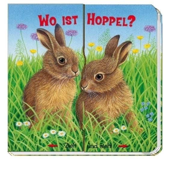 Produktbild: Pappenbuch "Wo ist Hoppel?"