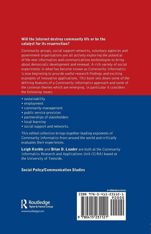 Produktbild: Community Informatics