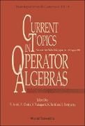 Produktbild: Current Topics in Operator Algebras - Proceedings of the Satellite Conference of ICM - 90