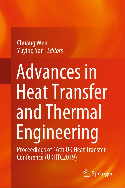 Produktbild: Advances in Heat Transfer and Thermal Engineering