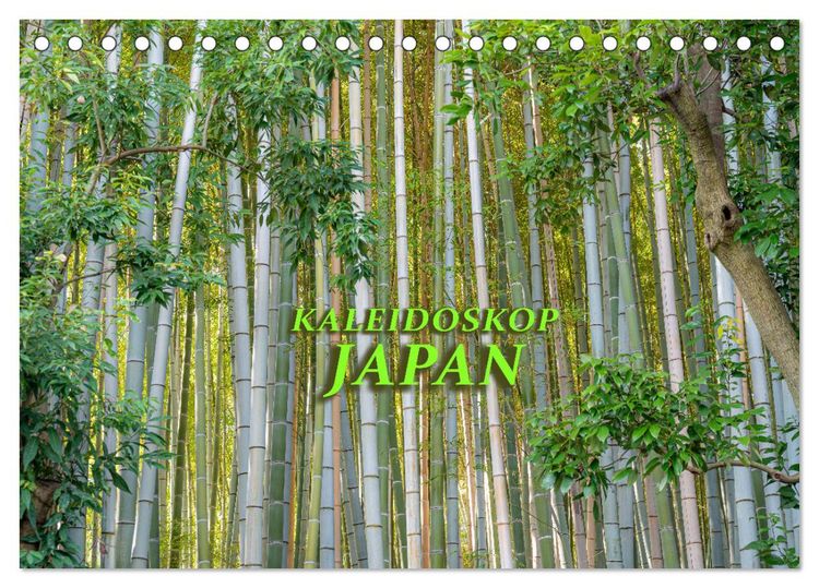 Produktbild: Kaleidoskop Japan (Tischkalender 2026 DIN A5 quer), CALVENDO Monatskalender