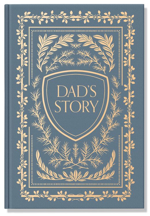 Produktbild: Dad's Story Journal (Linen Hardcover)
