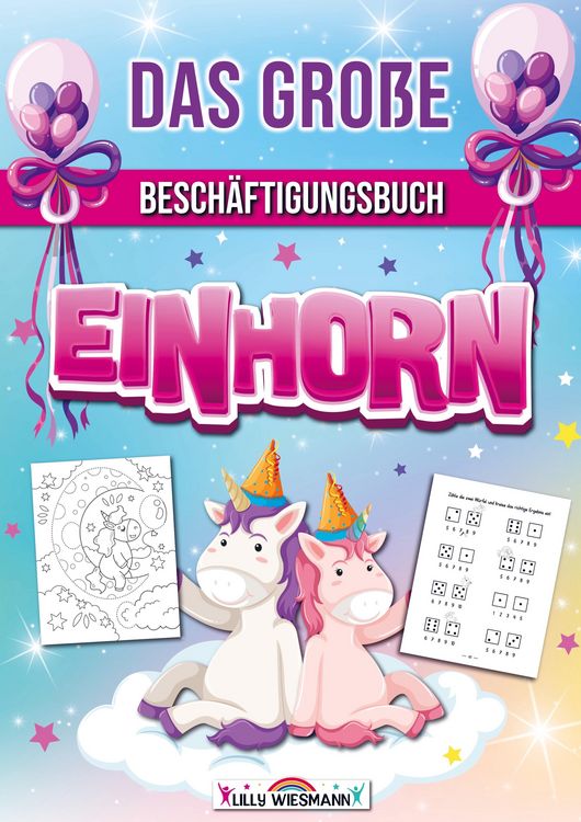 Produktbild: Das gro&szlig;e Besch&auml;ftigungsbuch Einhorn