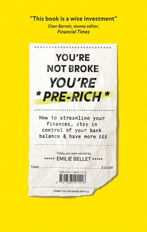 Produktbild: Bellet, E: You're Not Broke You're Pre-Rich