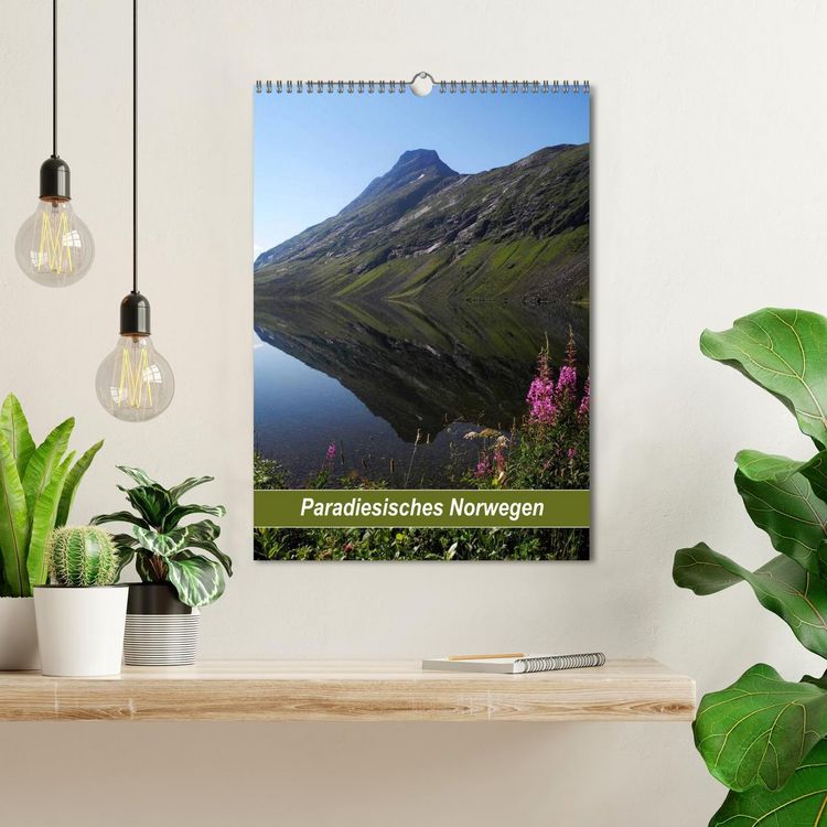 Produktbild: Paradiesisches Norwegen (Wandkalender 2026 DIN A3 hoch), CALVENDO Monatskalender